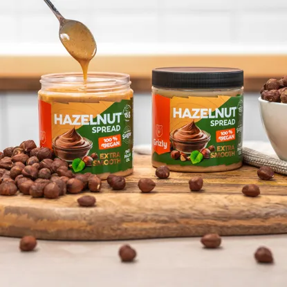 100% Haselnussmus fein