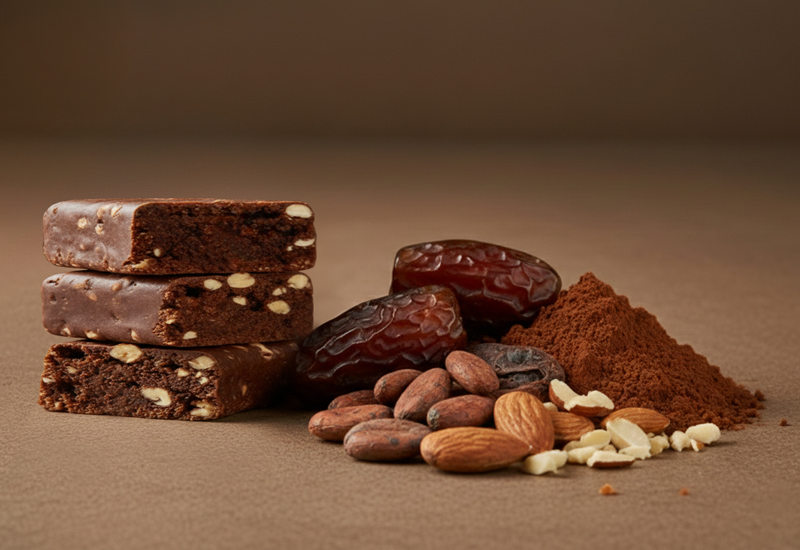 Ketchupflasche und Tomaten