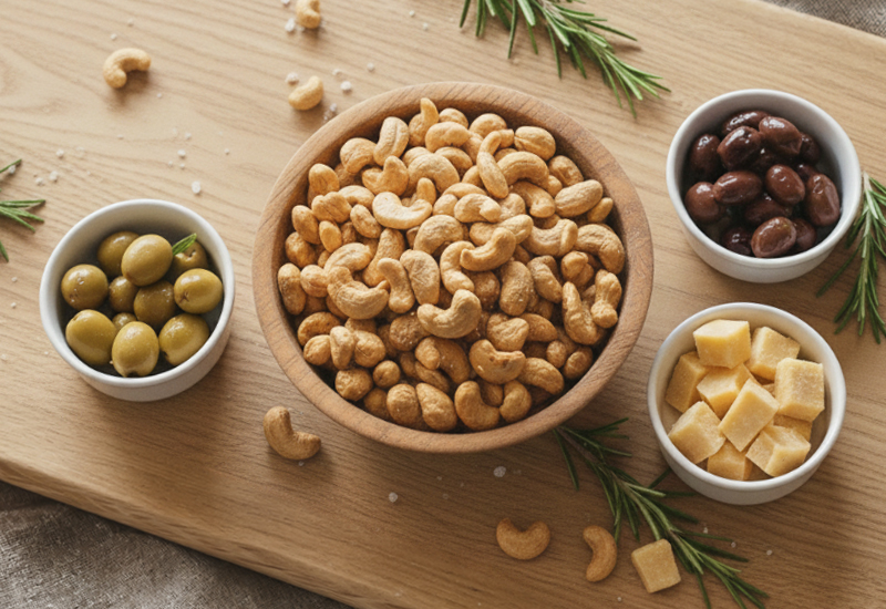 Geröstete gesalzene Cashewkerne
