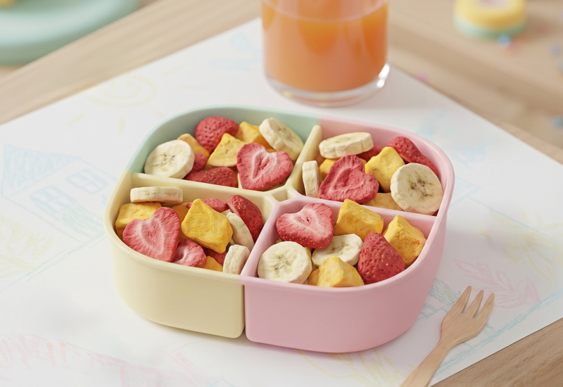 Gefriergetrockneter Fruchtmix