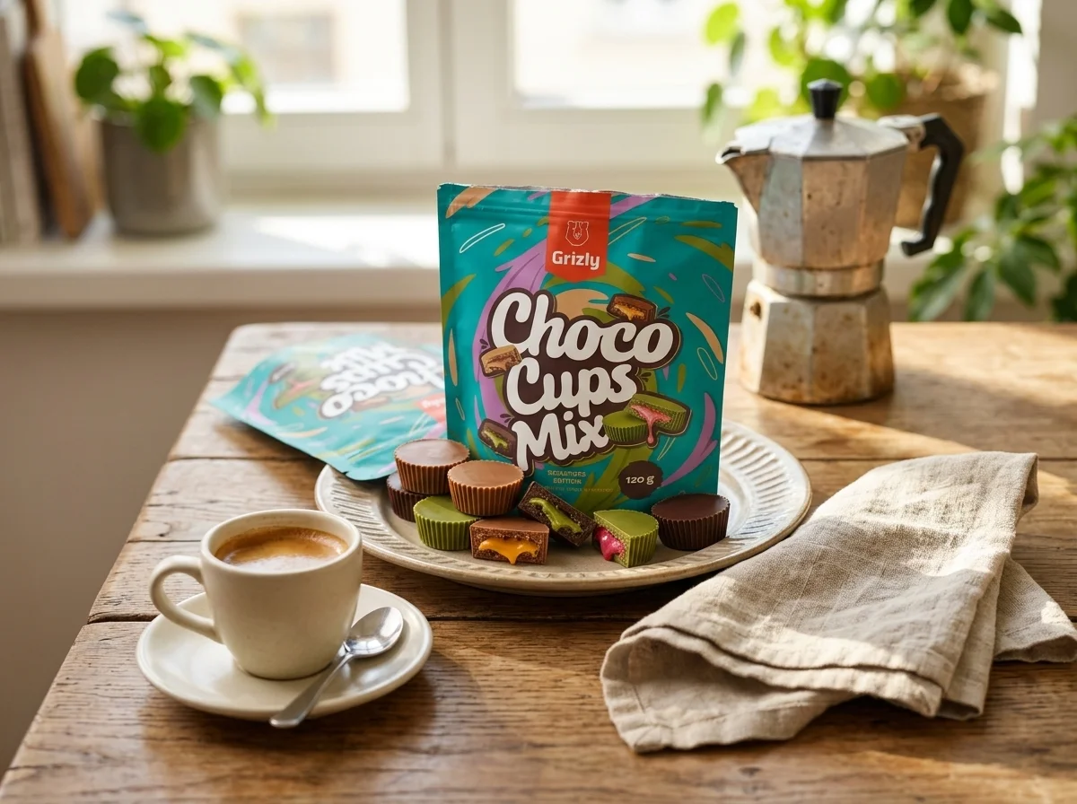 Choco Cups zum Kaffee