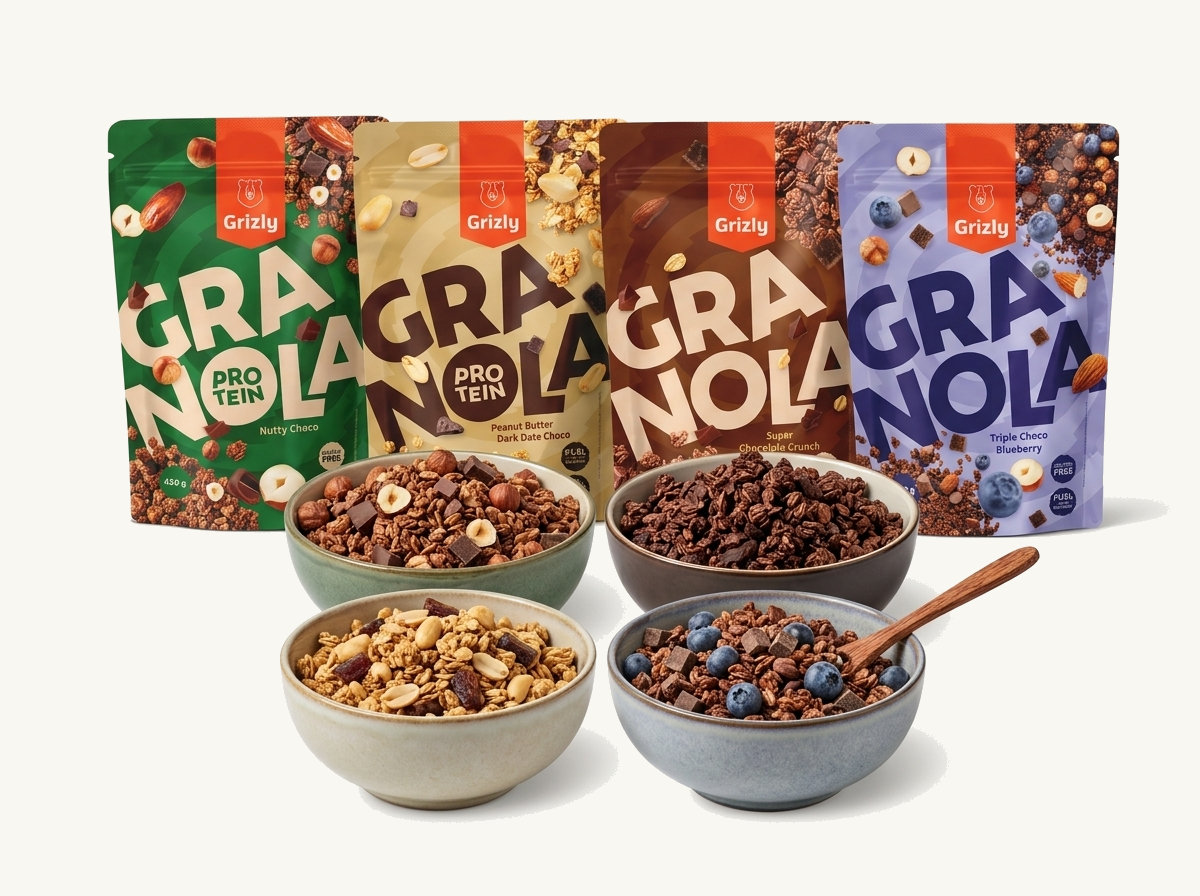 Granola direkt in der Hand