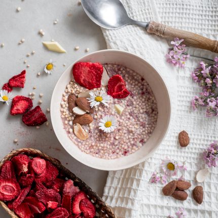 Grizly Porridge Weiße Schokolade & Erdbeere