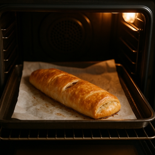 Wie lange backt man Strudel - Rezept Grizly - Strudel im Ofen