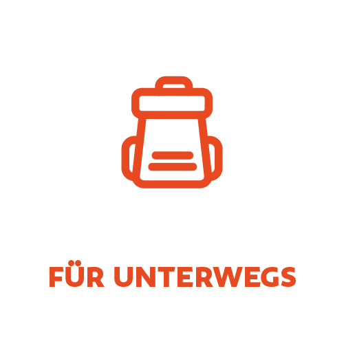 Gesunder Snack für unterwegs