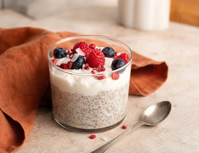 Chia-Pudding mit Joghurt