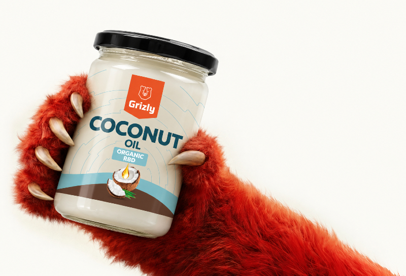 GRIZLY BIO RBD Kokosöl