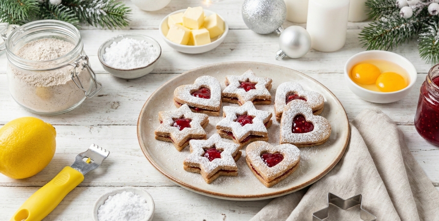 Linzer Plätzchen glutenfrei Rezept Grizly