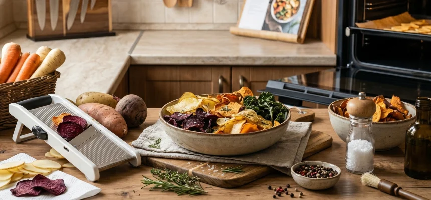 Kartoffelchips selber machen: 4 knusprige Rezepte aus dem Ofen