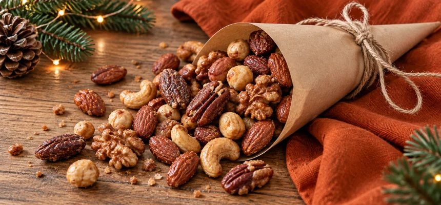 Karamell-Nüsse selber machen: Rezept für ein knuspriges Geschenk