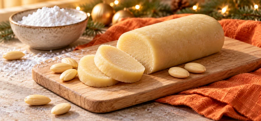 Marzipan selber machen: Rezept aus Mandeln, Puderzucker und Rosenwasser