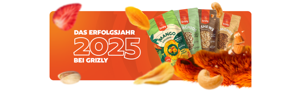 Das Jahr 2025 bei Grizly. Dank Ihnen über 40 Millionen Euro Umsatz