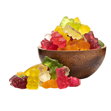 Bonbons und Kaugummis