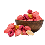 Gefriergetrockneter Fruchtmix