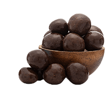 Früchte in Schokolade