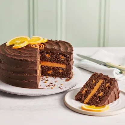 Belgische weiße Schokolade mit Orangengeschmack