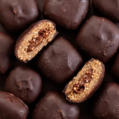 BITES Bio gefüllte Haselnuss-Miniriegel in Zartbitterschokolade (2x19 g)