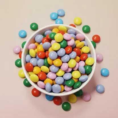 Bunte Schokolinsen MINI