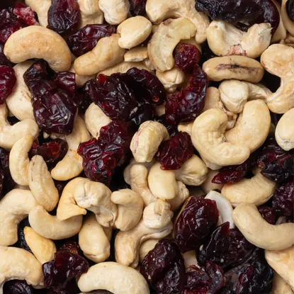 Cashewkerne geröstet mit Cranberrys