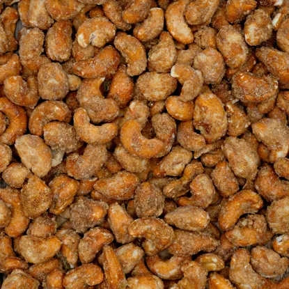 Cashewkerne in Salzkaramell