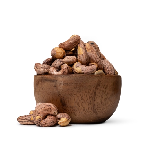 Cashewkerne mit Haut, geröstet & gesalzen A180