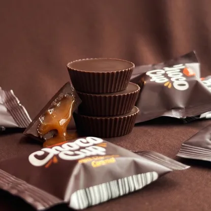 Choco Cups Dark Chocolate & Caramel