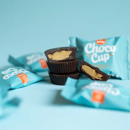 Choco Cups Zartbitterschokolade & Pistazien