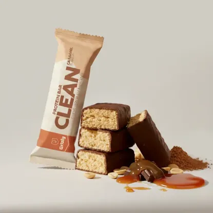CLEAN Protein bar Caramel 6 x 55 g
