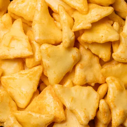 Dreiecke mit Käsegeschmack