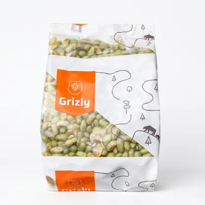 Edamame-Sojabohnen geröstet  & gesalzen