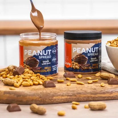 Erdnusscreme mit Vollmilchschokolade