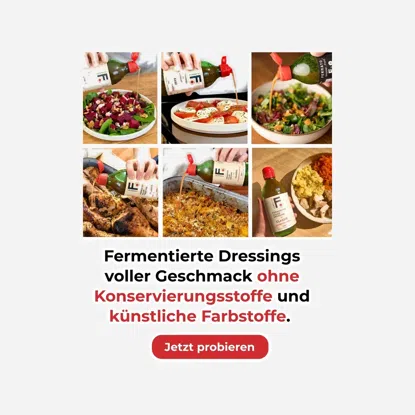 Fermentiertes Tomatendressing mit Kampot-Pfeffer