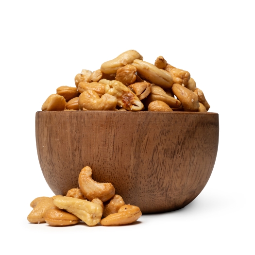 Frittierte gesalzene Cashews