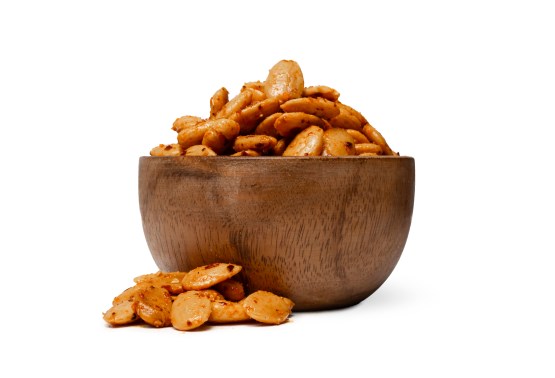 Frittierte Mandeln Paprika