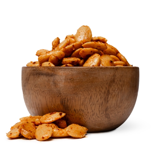 Frittierte Mandeln Paprika