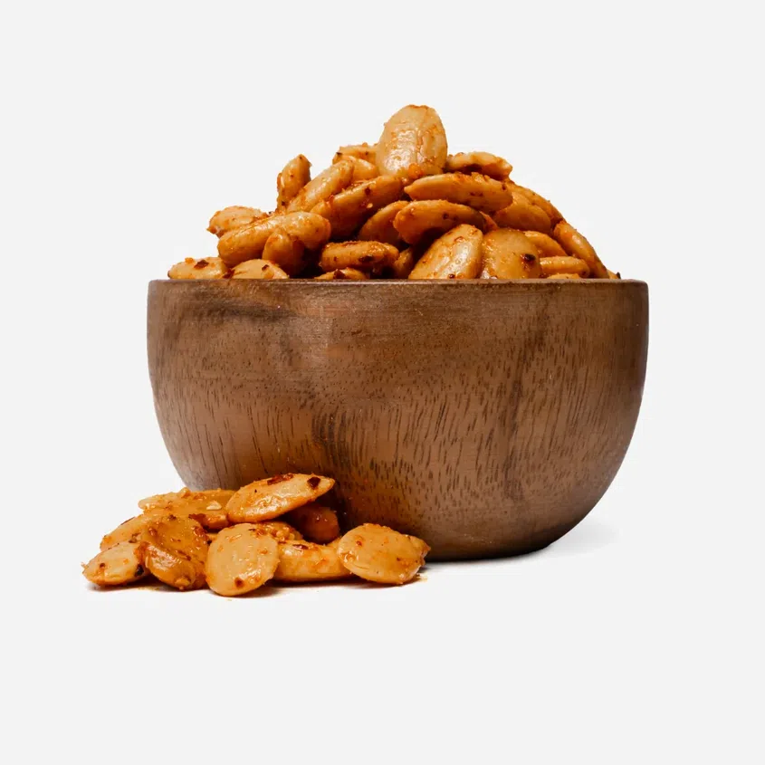 Frittierte Mandeln Paprika