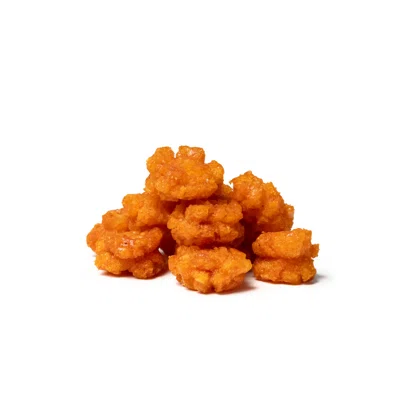 Frittierte Reis-Cracker chilli