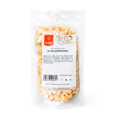 Gefriergetrocknete Äpfel