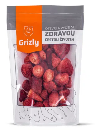 Gefriergetrocknete ganze Erdbeeren