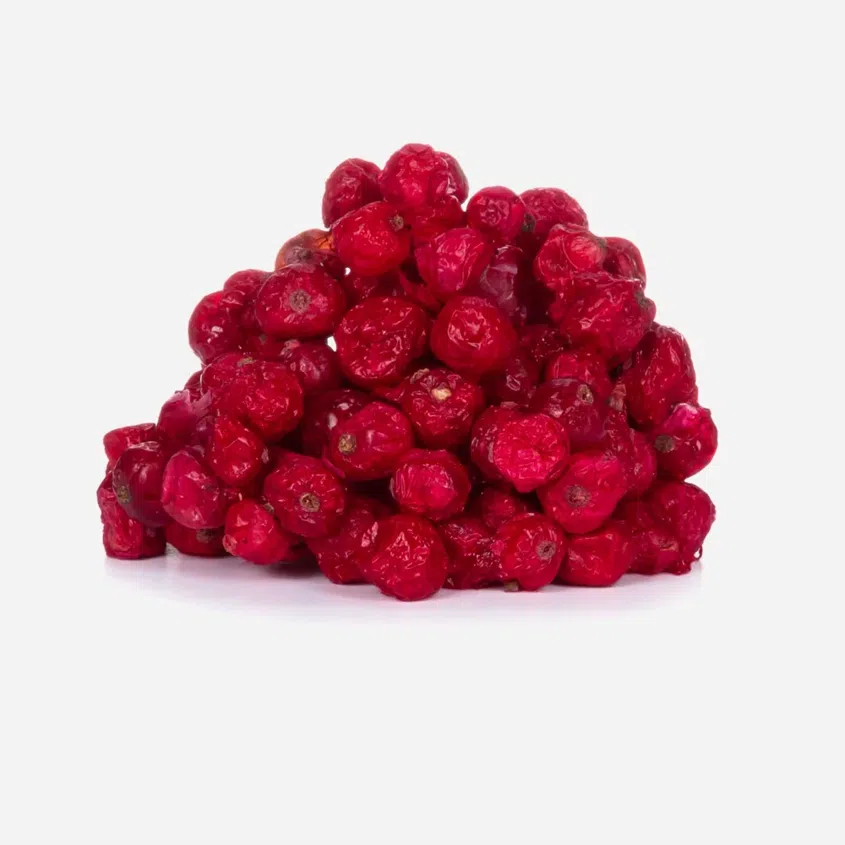 Gefriergetrocknete rote Johannisbeeren
