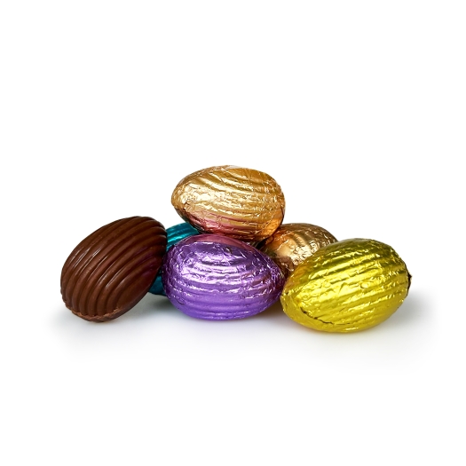 Gefüllte Milchschokoladen-Eier