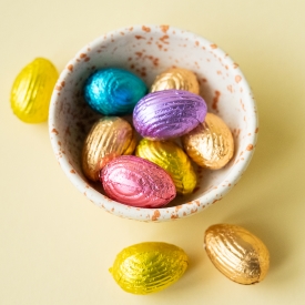 Gefüllte Milchschokoladen-Eier