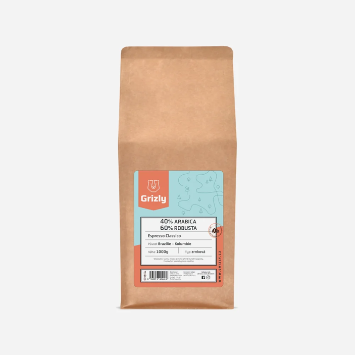 Geröstete Bohnenkaffee 40/60 Espresso Classico