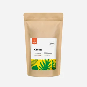 Geröstete Bohnenkaffee Crema