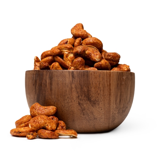 Geröstete Cashewkerne mit Chili & Limette Geschmack