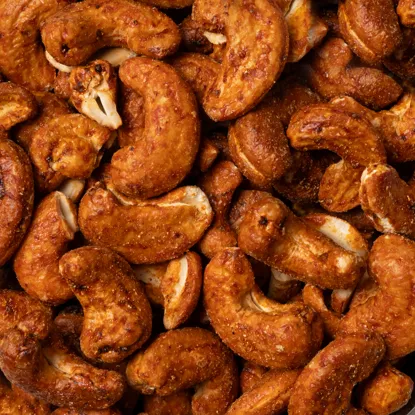 Geröstete Cashewkerne mit Chili & Limette Geschmack