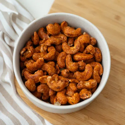 Geröstete Cashewkerne mit Chili & Limette Geschmack