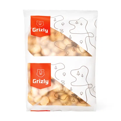 Geröstete und gesalzene Macadamianüsse