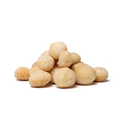 Geröstete und gesalzene Macadamianüsse