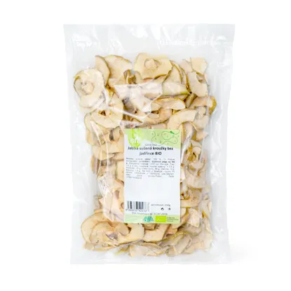 Getrocknete Apfelringe ohne Kerngehäuse BIO
